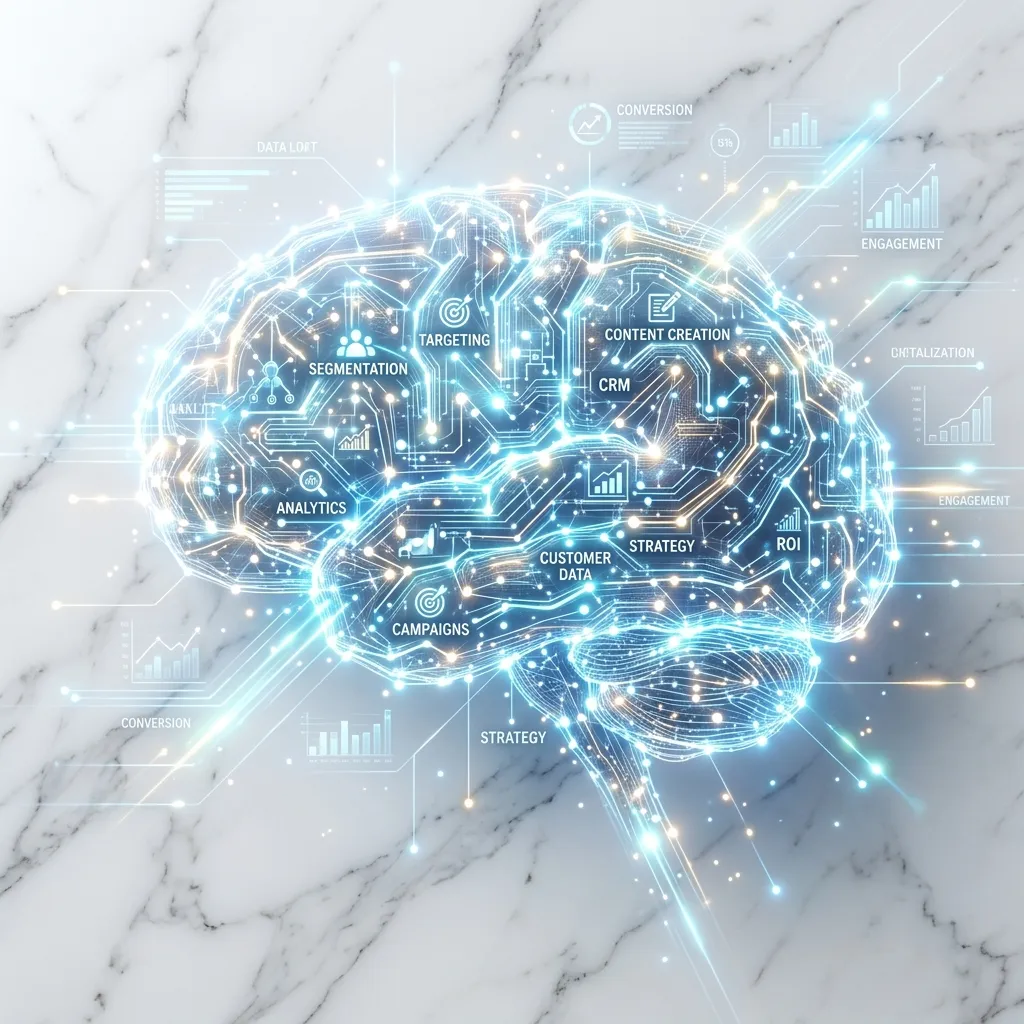 Artificial Intelligence Marketing Visualization