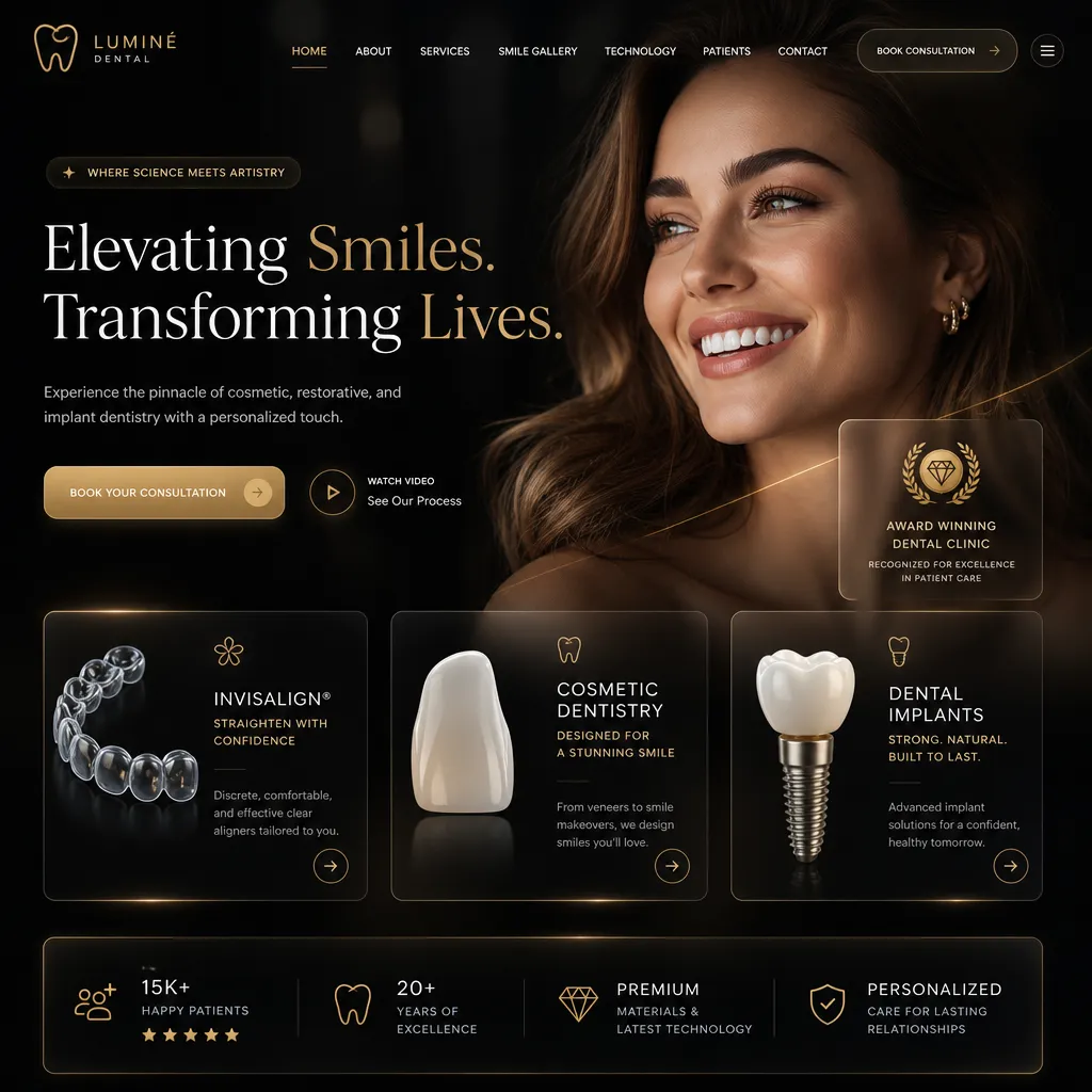 Premium Dental Website