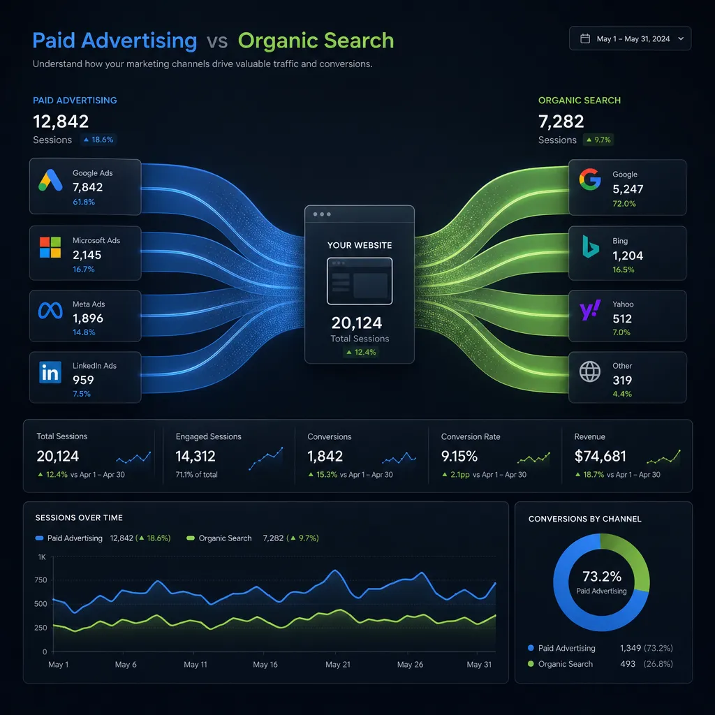 PPC vs Organic SEO: What Nokomis Businesses Need to Know