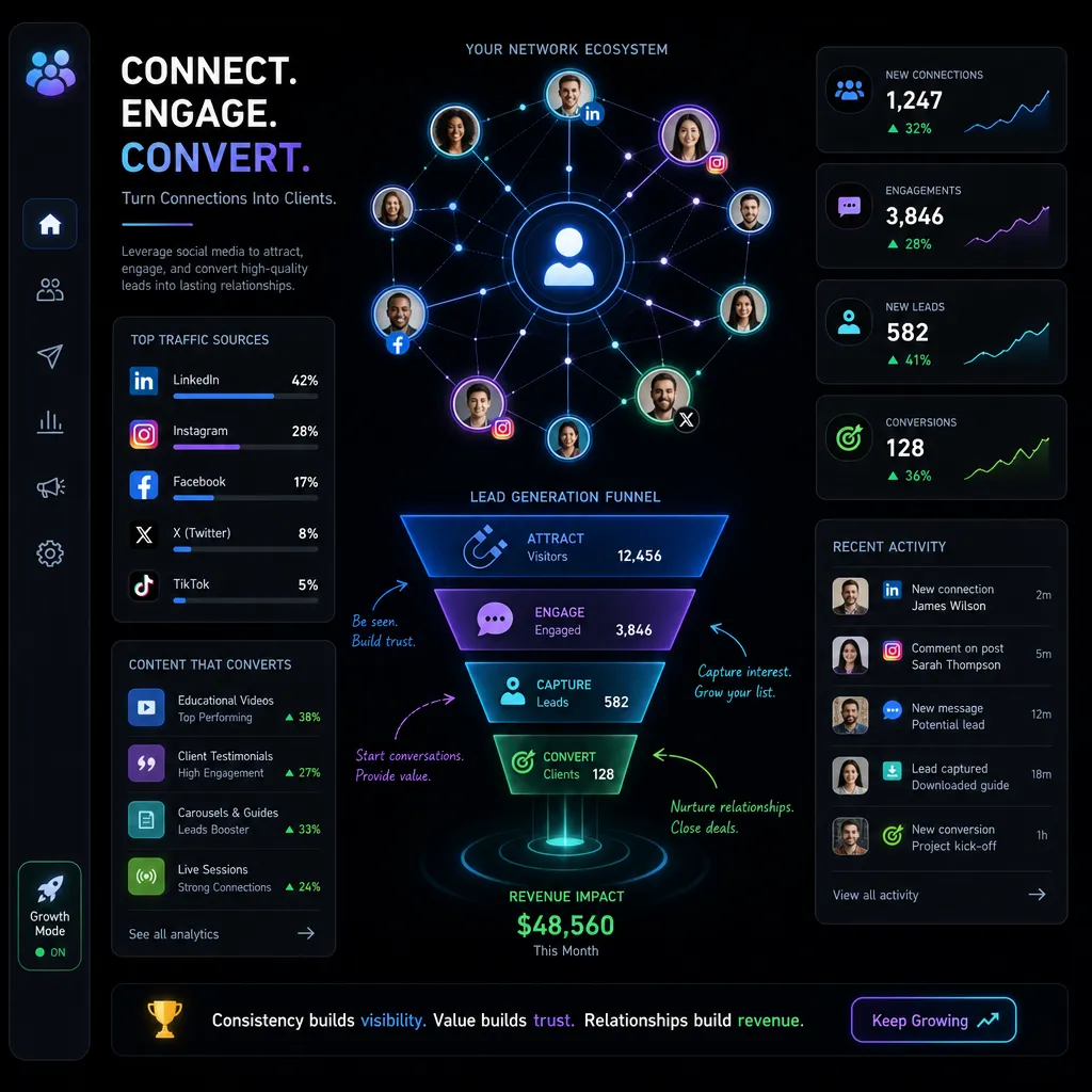 Generating Local Leads on Social Media in Nokomis