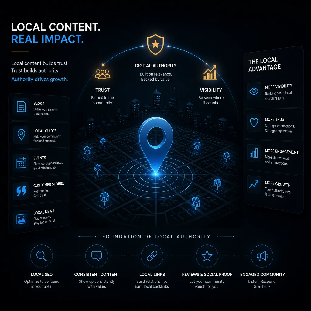 Building Local Authority in North Port Through Content