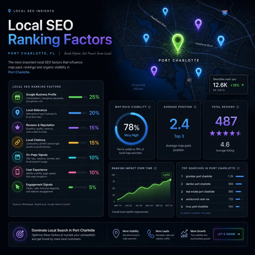 Top Local SEO Ranking Factors for Port Charlotte Businesses in 2026