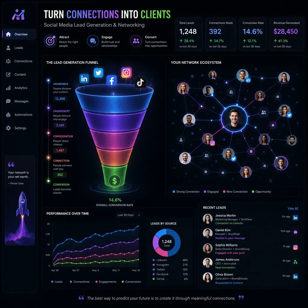 Generating Local Leads on Social Media in Sarasota