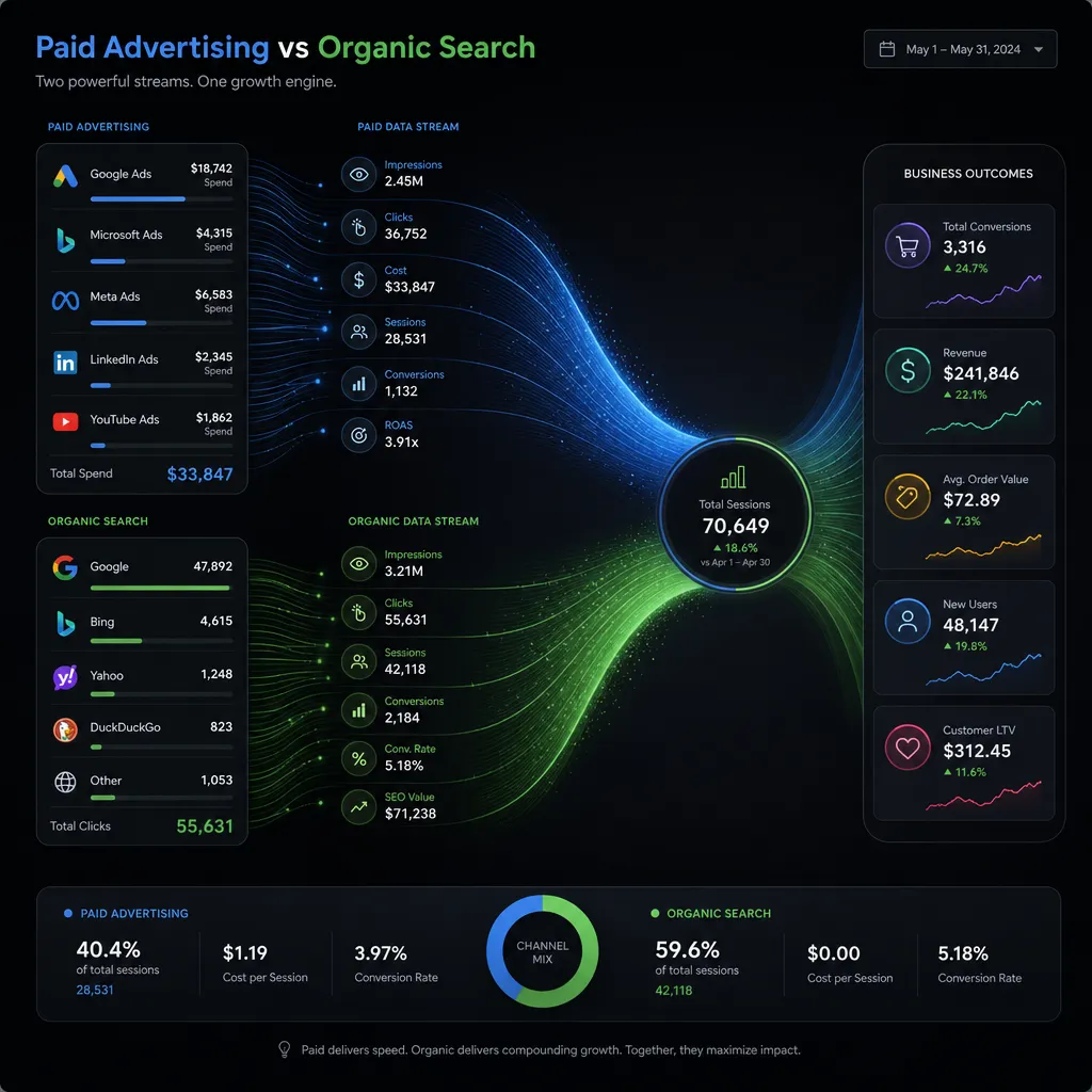 PPC vs Organic SEO: What South Venice Businesses Need to Know