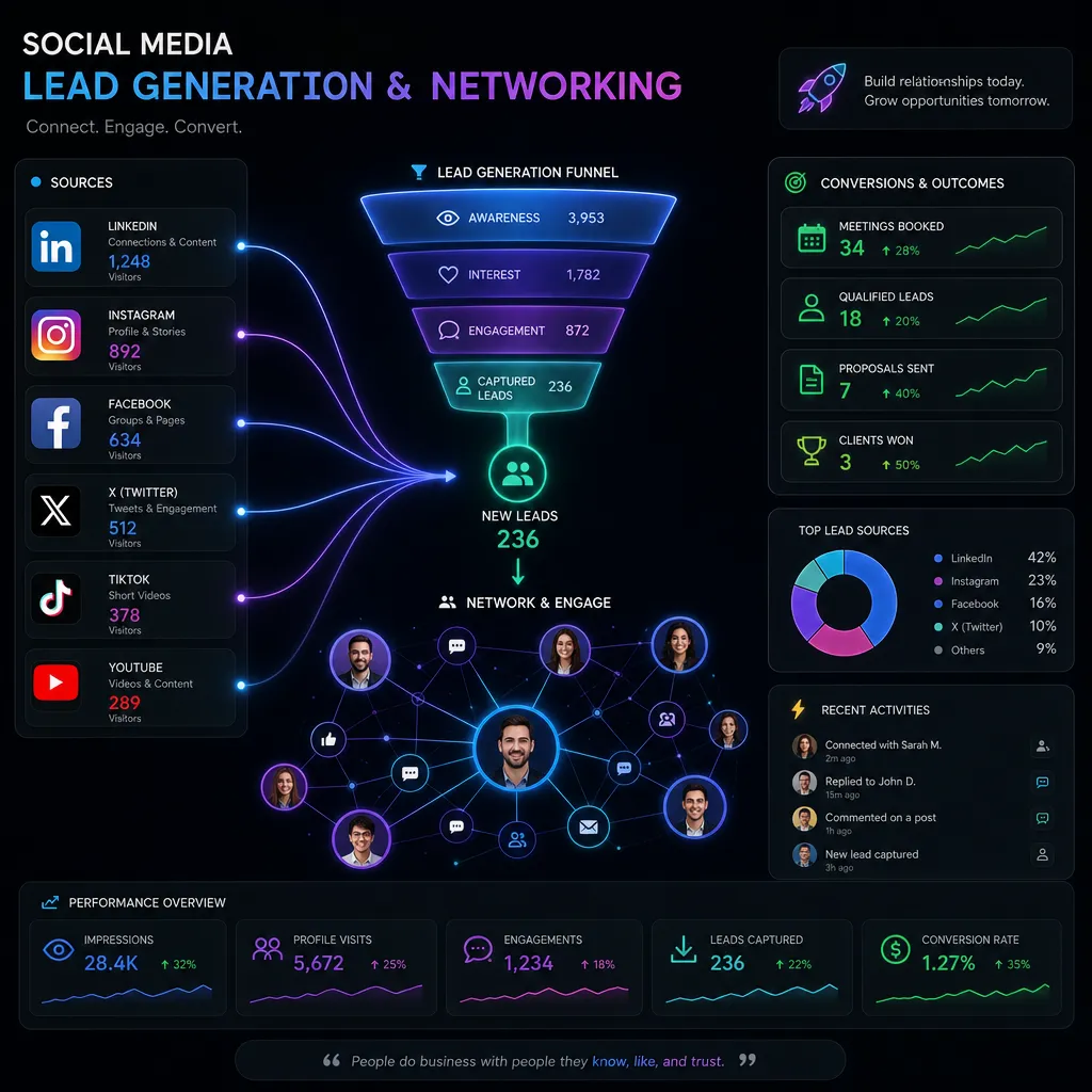 Generating Local Leads on Social Media in Venice